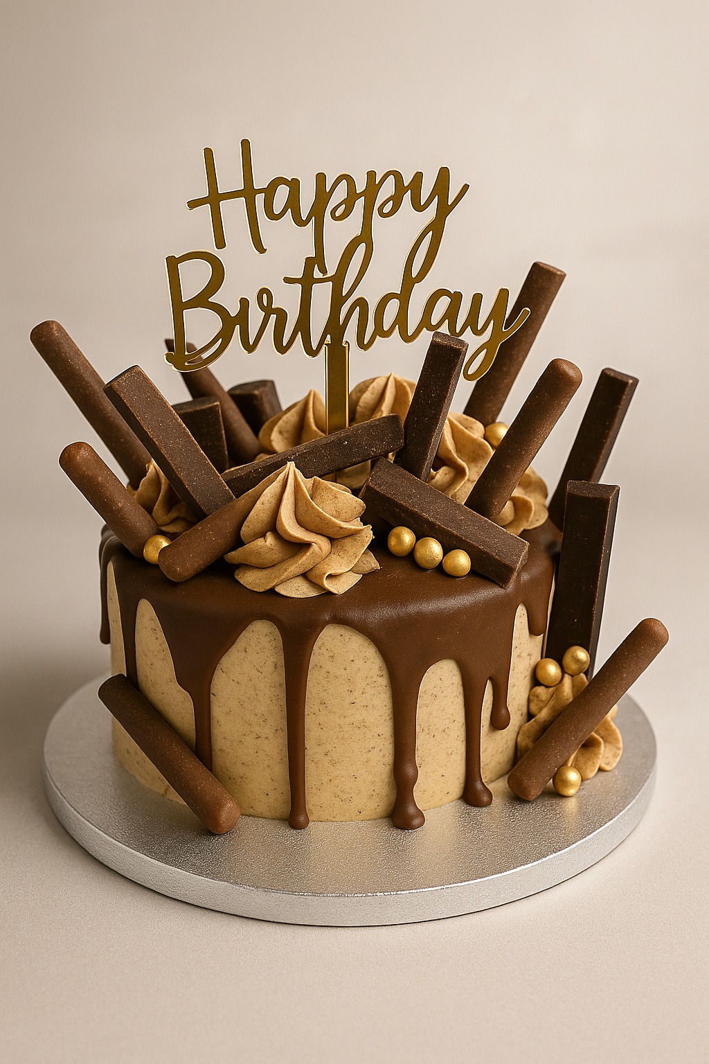 A_photograph_showcases_a_two-layered_round_birthda